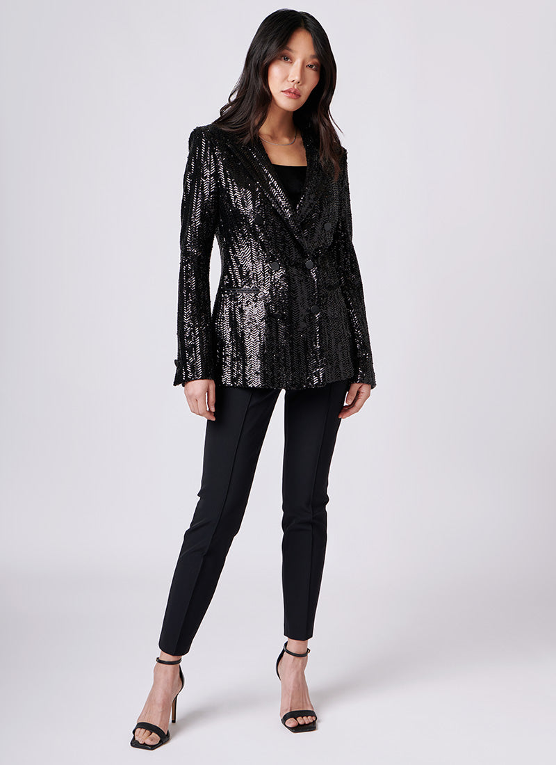 Tagliatore Parigi Double-Breasted Sequin Blazer