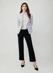 Alicya Double Breasted Boucle Blazer by Tagliatore at Andrews