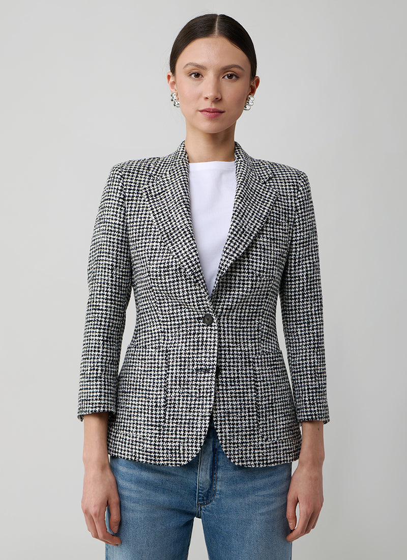 Tagliatore Debra Single Breasted 2 Button Patch Pocket Blazer