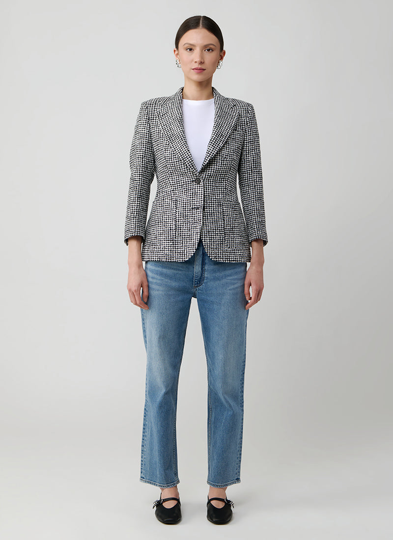 Tagliatore Debra Single Breasted 2 Button Patch Pocket Blazer