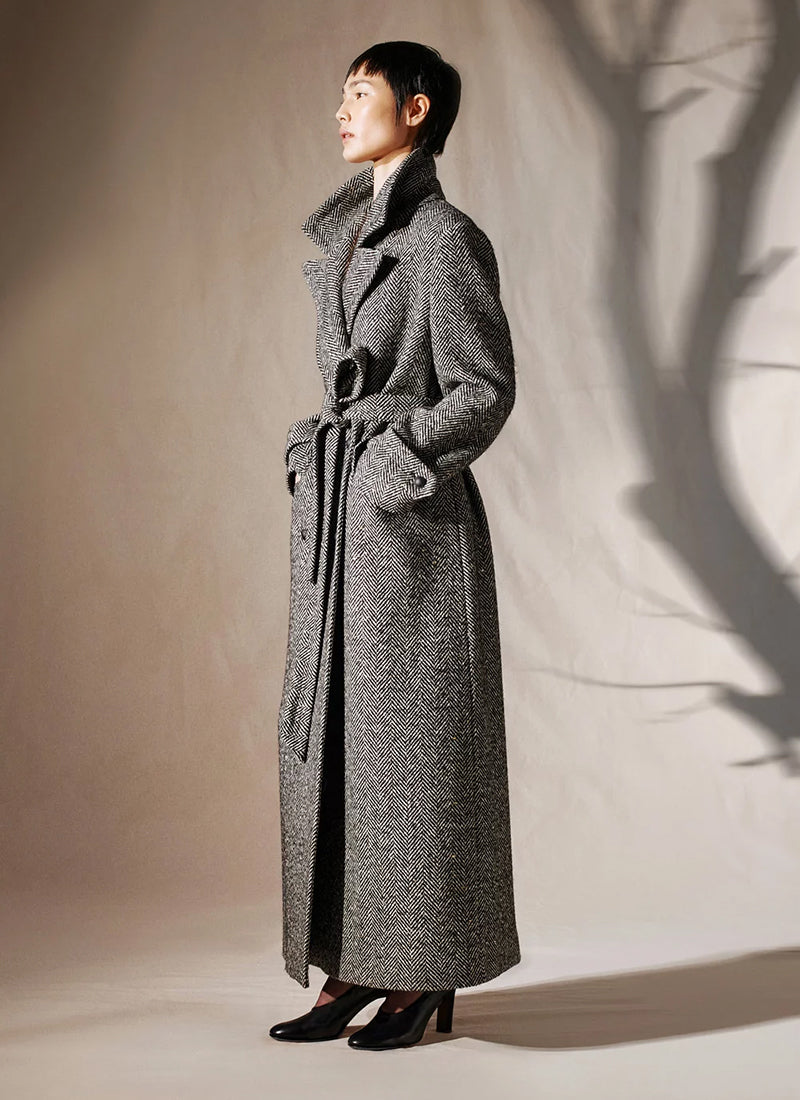  Julia Maxi Wrap Coat by Tagliatore at Andrews 