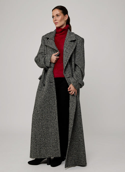 Julia Maxi Wrap Coat