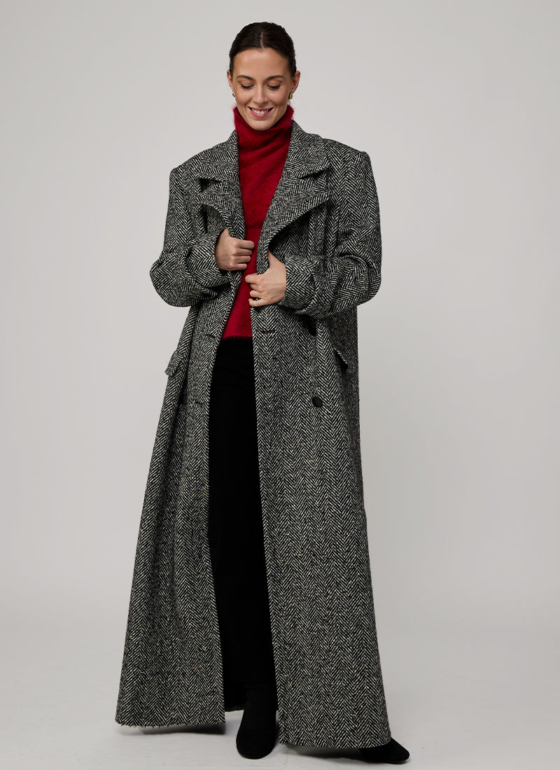 Julia Maxi Wrap Coat