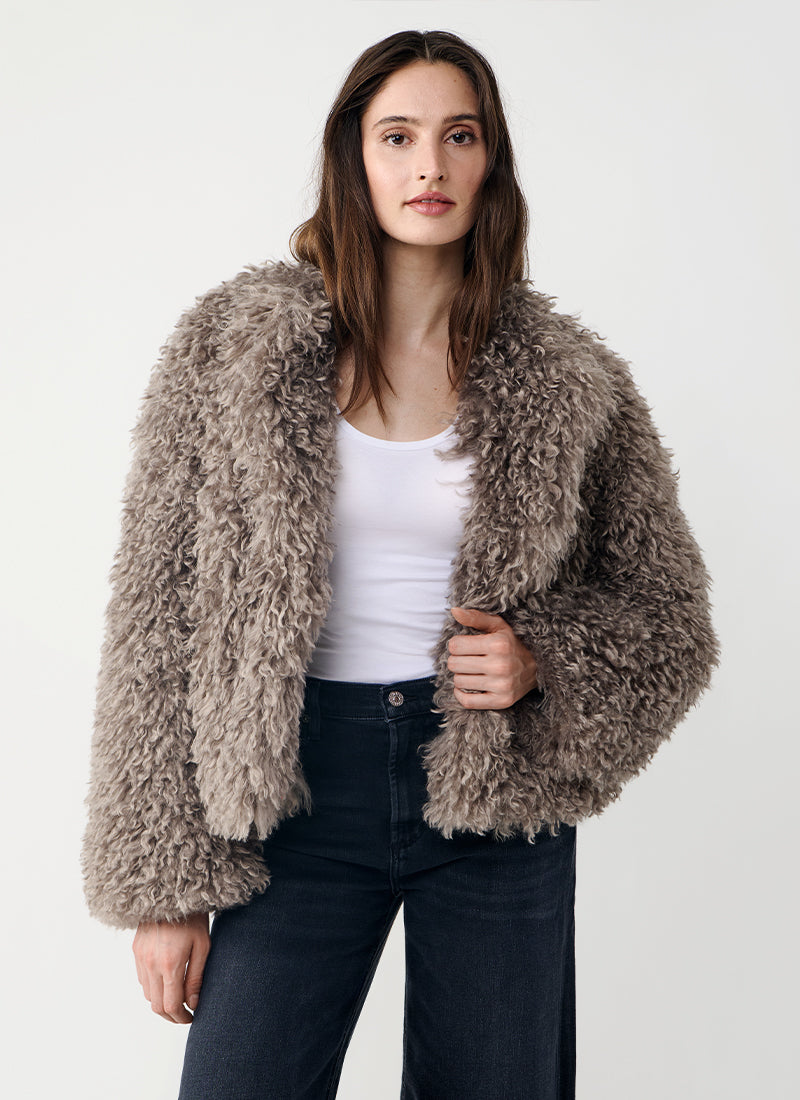 Tagliatore Perla Shearling Jacket
