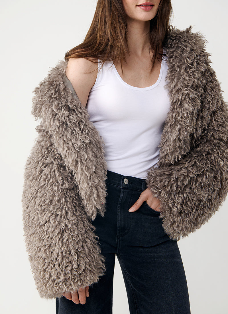 Tagliatore Perla Shearling Jacket