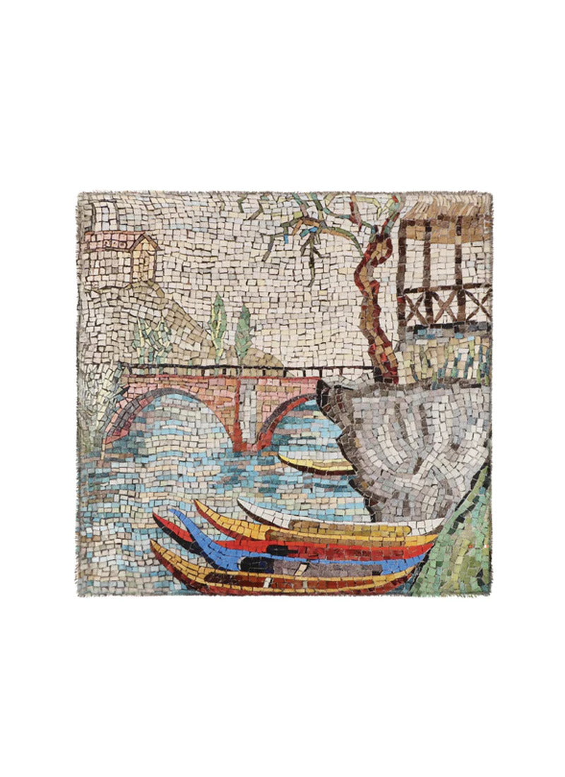 Talking Walls Ela Single Face Caffe Fiorio Scarf