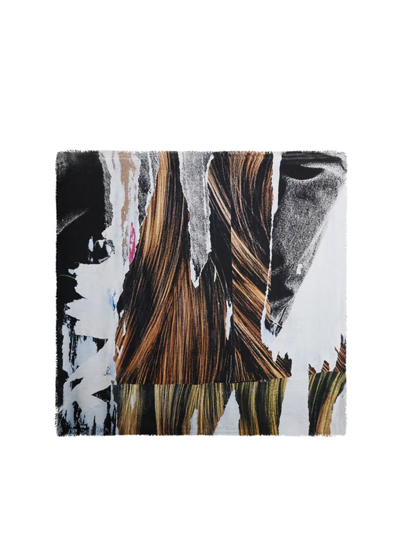 Talking Walls Ela Single Face Tear-Off Scarf