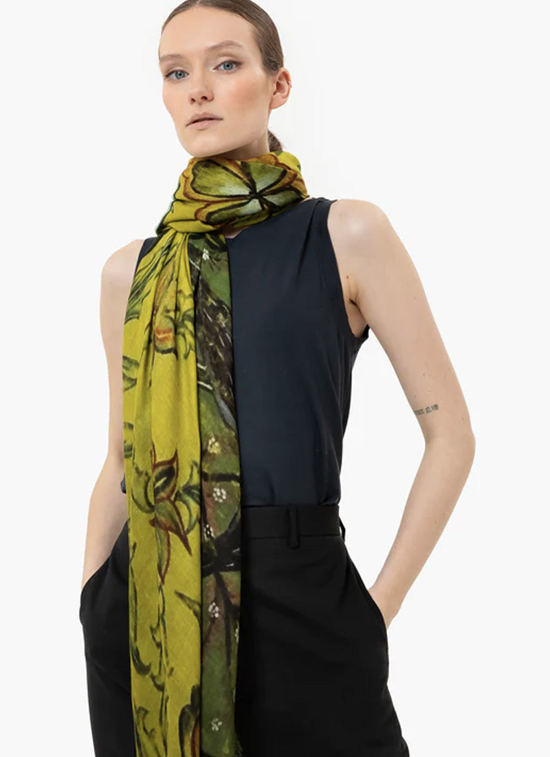 Talking Walls Ela Single Face The Finch Scarf