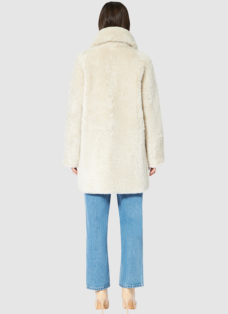 Hiso Tempo Wool Teddy Coat