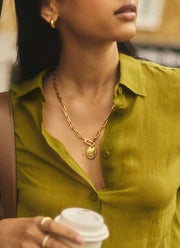 The Friendship Talisman Rope Chain Necklace