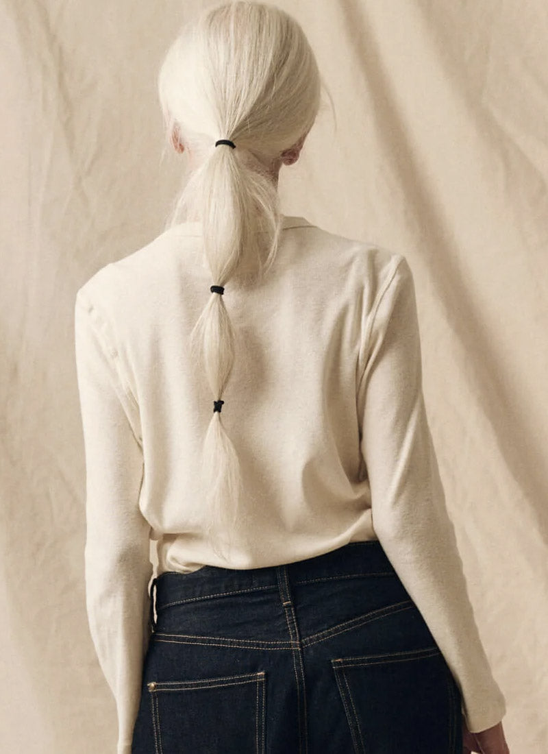 The Great The Recycled Slim Rib Henley
