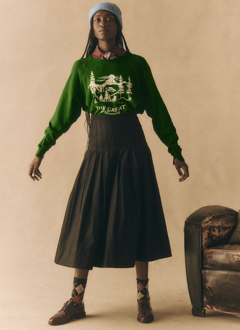 The Great The College Graphic Sweatshirt