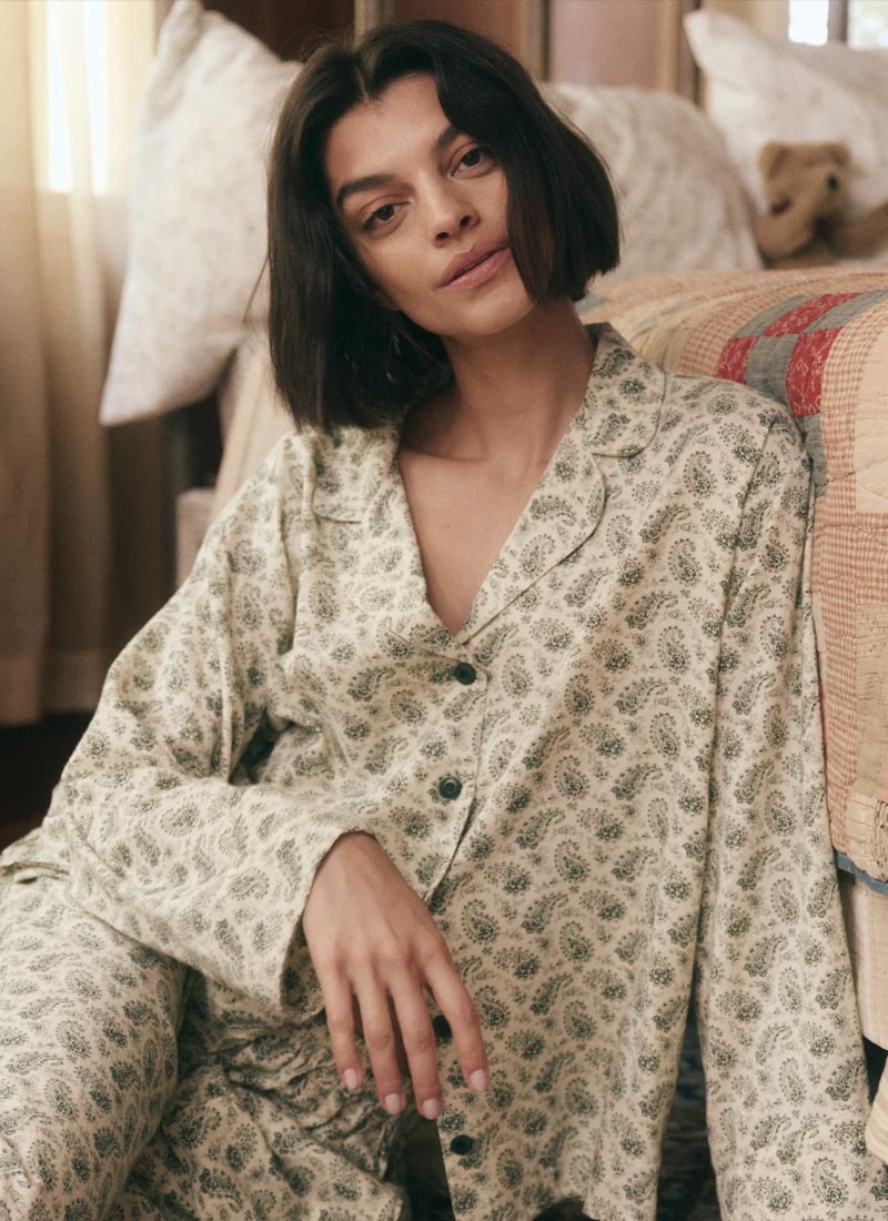 The Great Paisley Pajama Top