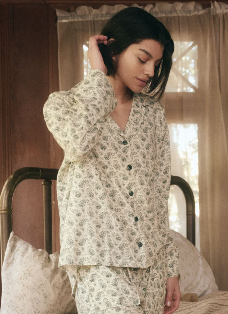 The Great Paisley Pajama Top