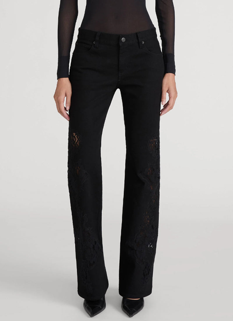 The Lace Rodeo Flare Jeans