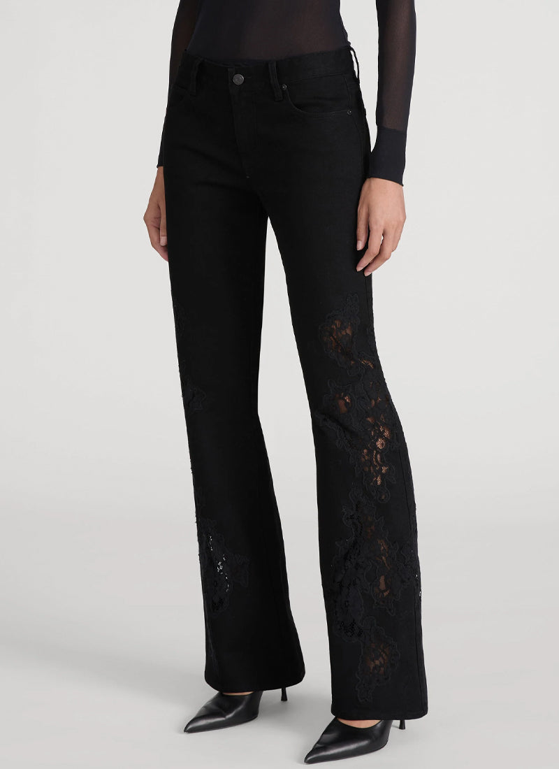 The Lace Rodeo Flare Jeans