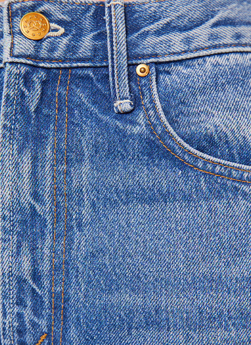 The Lemon Twist Wide Leg Jeans