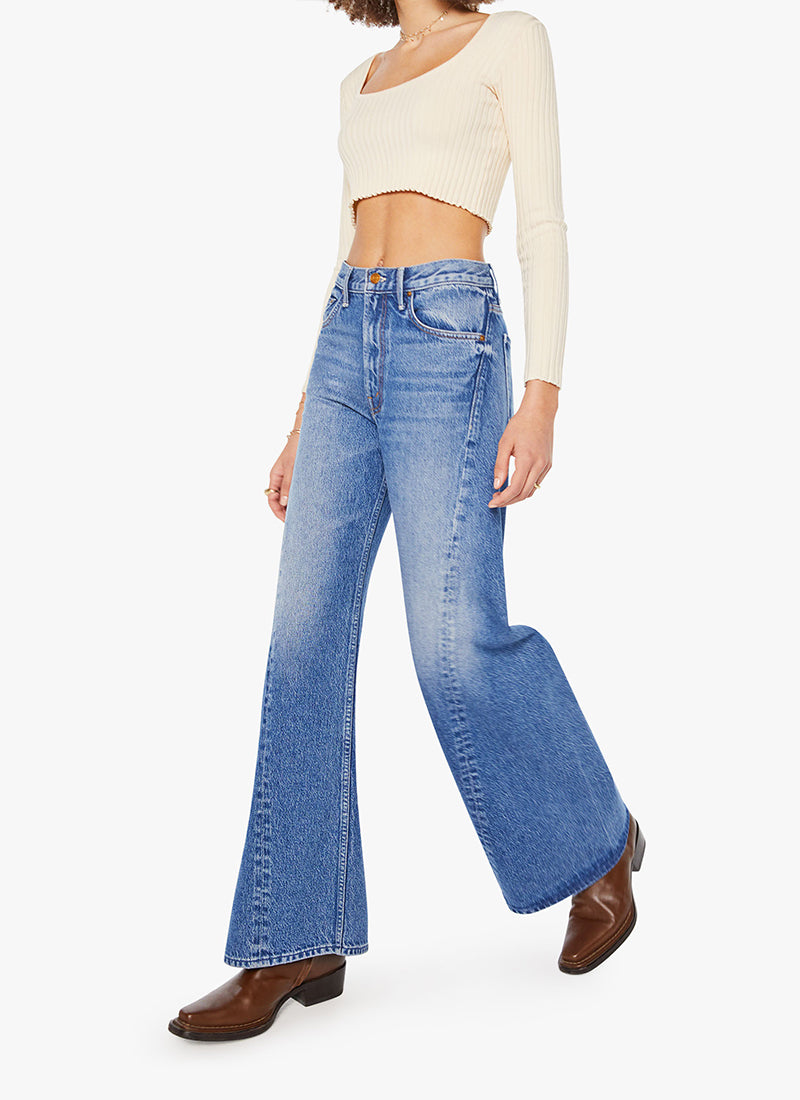 The Lemon Twist Wide Leg Jeans