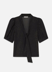 The Lurex Sonnet Blouse