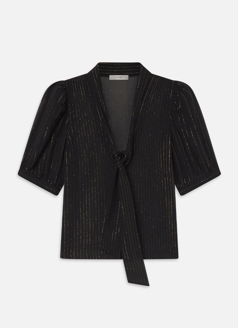 The Lurex Sonnet Blouse