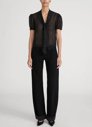 The Lurex Sonnet Blouse