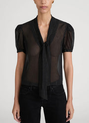 The Lurex Sonnet Blouse