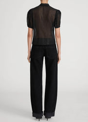 The Lurex Sonnet Blouse