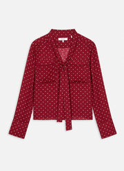 The Modern Tie Blouse
