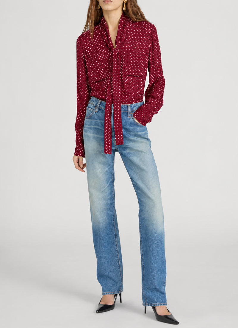 The Modern Tie Blouse