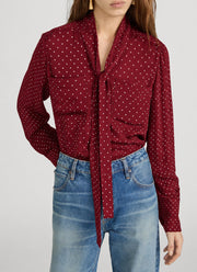 The Modern Tie Blouse