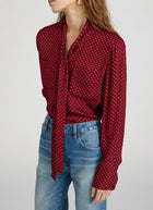 The Modern Tie Blouse