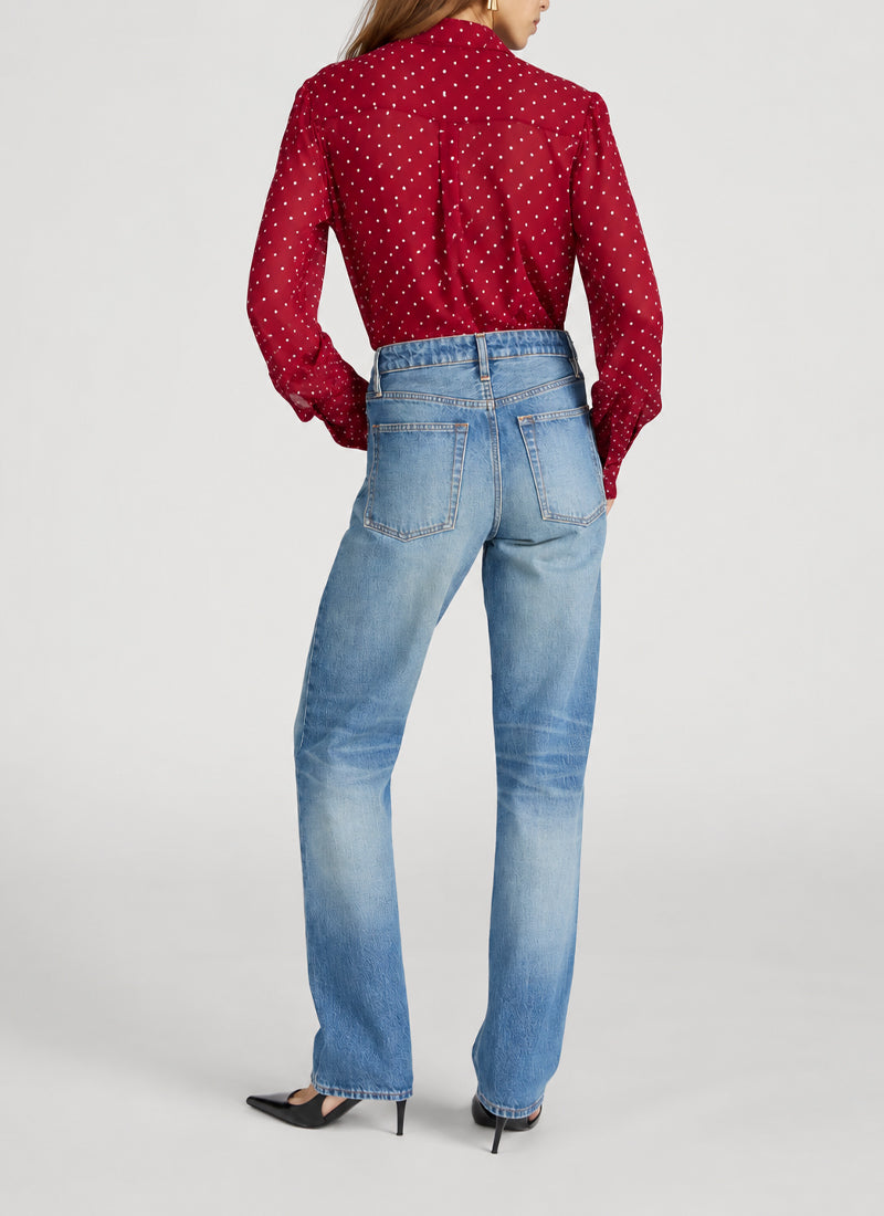 The Modern Tie Blouse