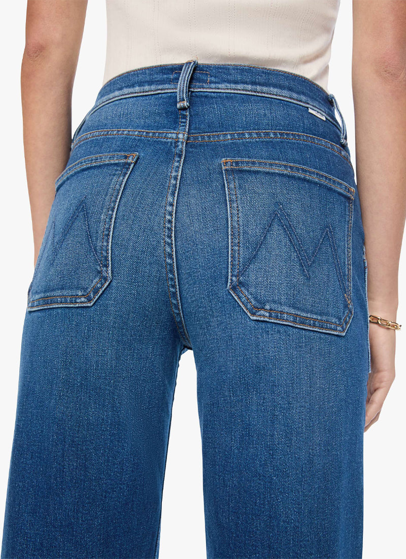 The Patch Maven Sneak Wide Leg Jeans