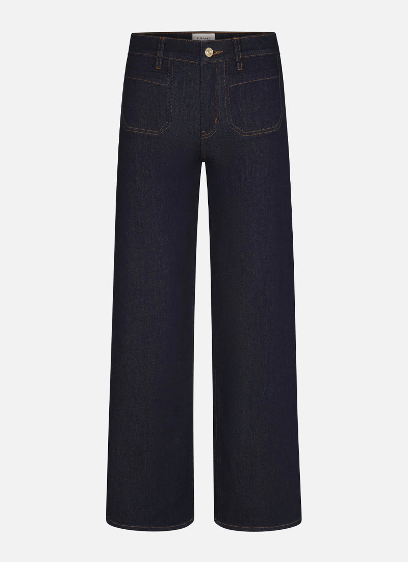 The Pearl Slim Palazzo Modernist Pocket Jeans