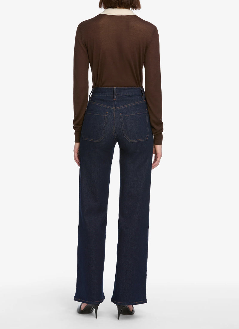 The Pearl Slim Palazzo Modernist Pocket Jeans