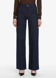 The Pearl Slim Palazzo Modernist Pocket Jeans