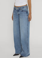 The Pixie Gray Flared Jeans