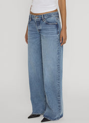 The Pixie Gray Flared Jeans