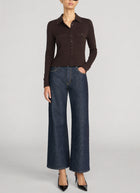 Rib Pocket Polo Top by FRAME at Andrews
