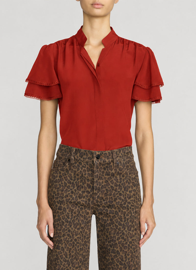Silk Arcadia Top by FRAME at Andrews