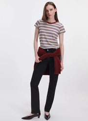 The Slub Stripe Tee