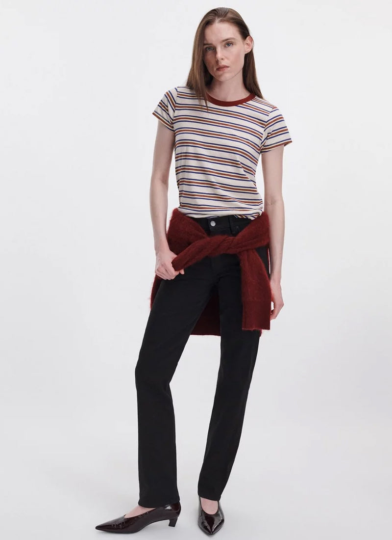 The Slub Stripe Tee