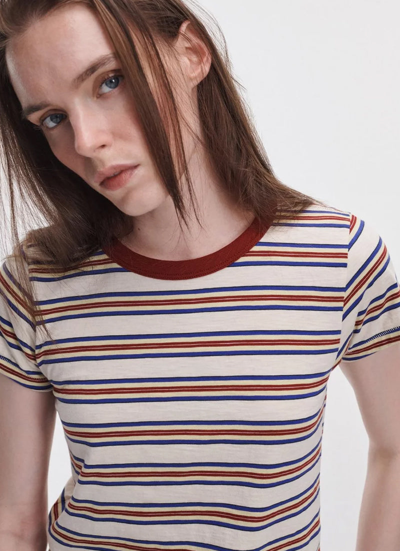The Slub Stripe Tee