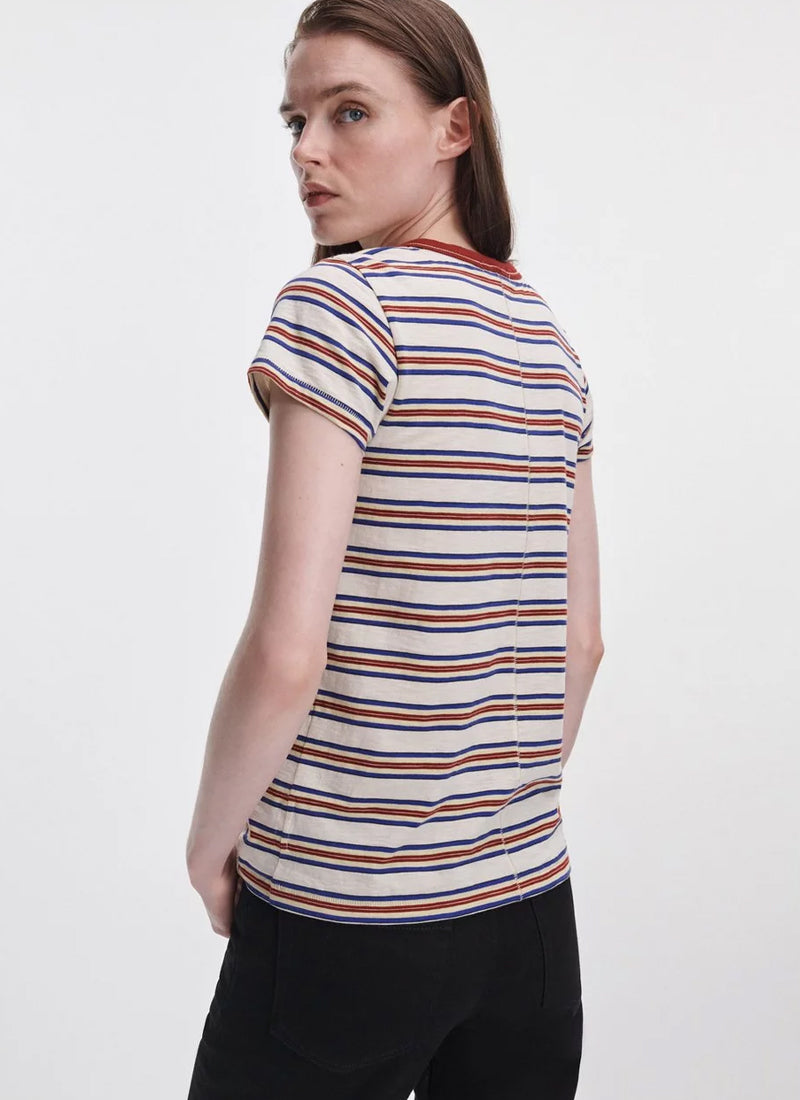 The Slub Stripe Tee