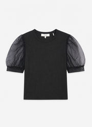 The Tulle Sleeve Top