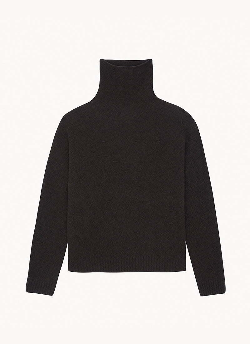Tila Cashmere Mockneck Sweater