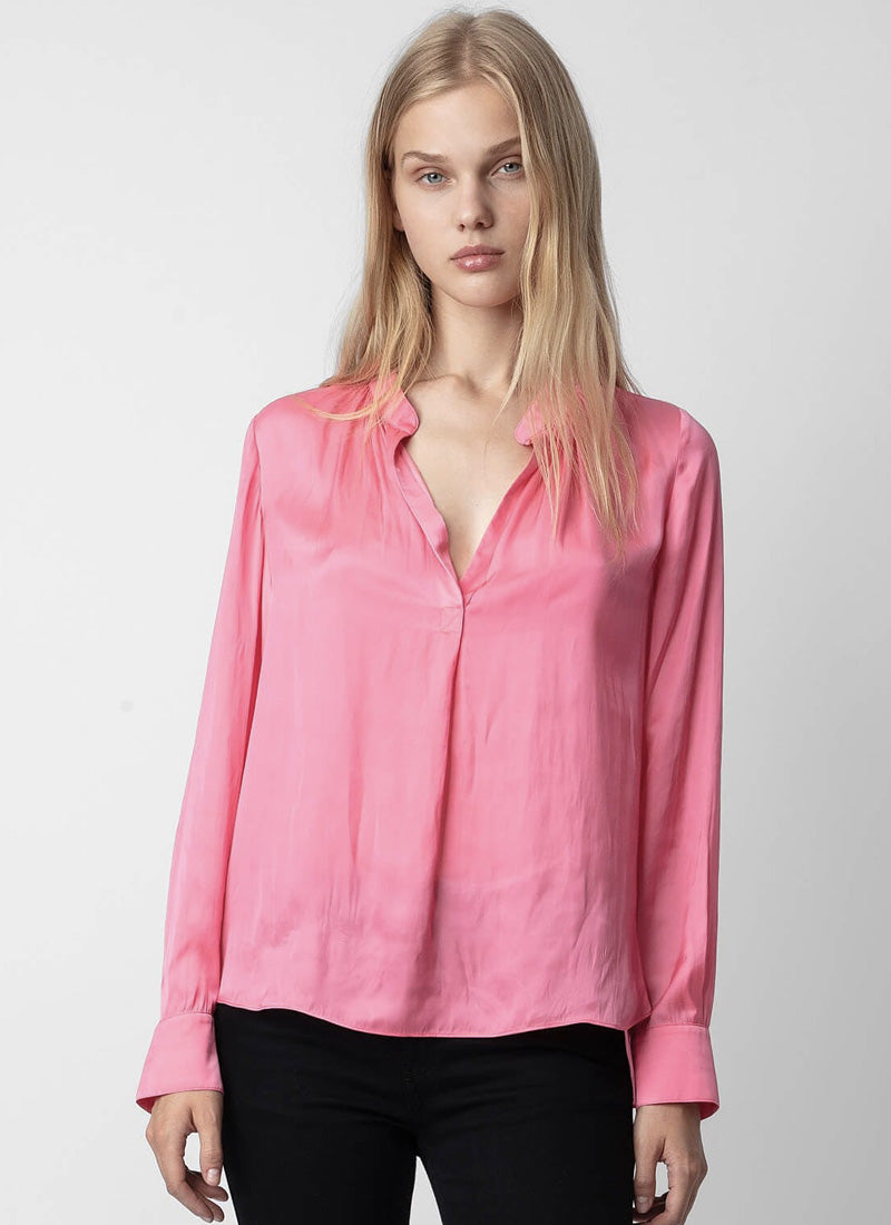 Zadig & Voltaire Tink Satin Blouse