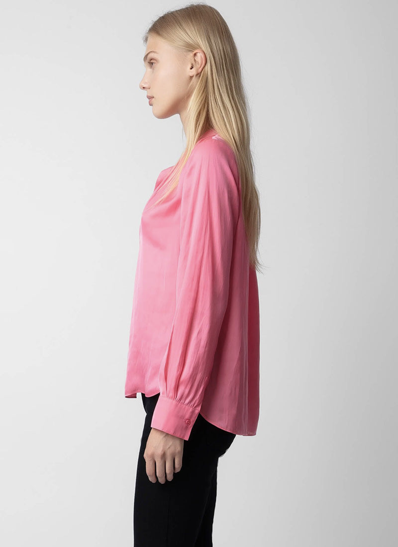 Zadig & Voltaire Tink Satin Blouse