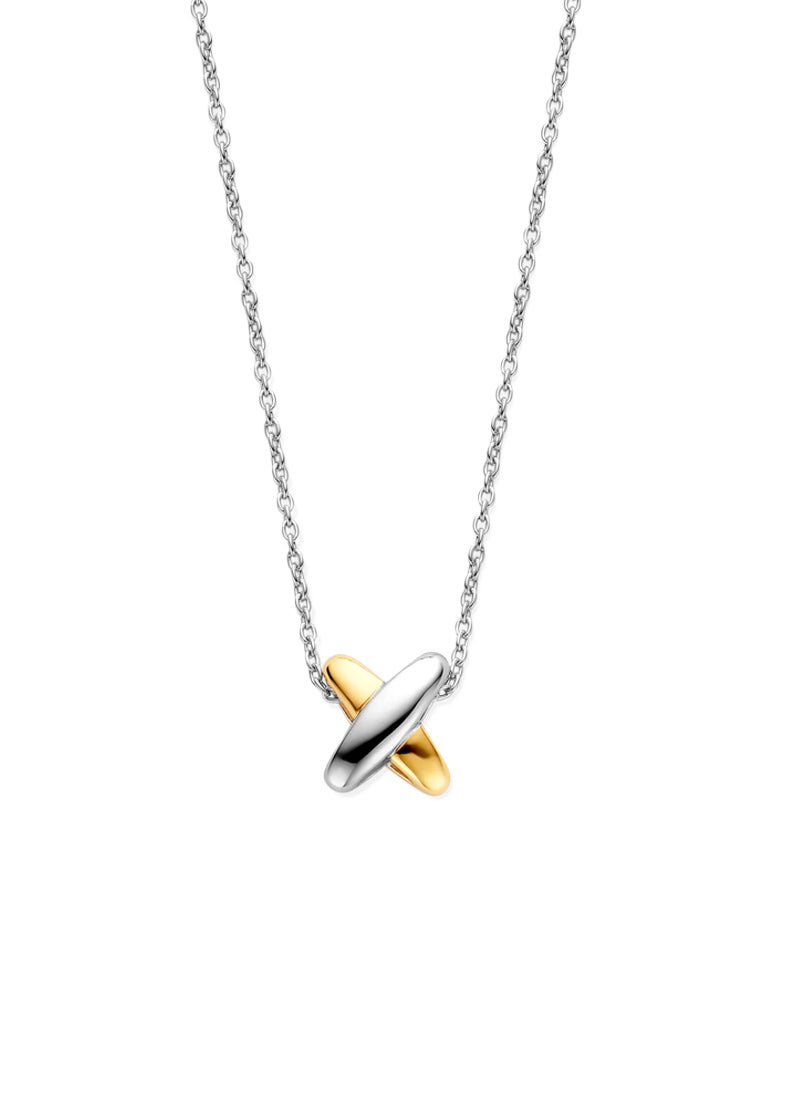 Cross Charm Chain Necklace by TI SENTO at Andrews