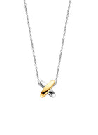 Ti Sento Cross Charm Chain Necklace